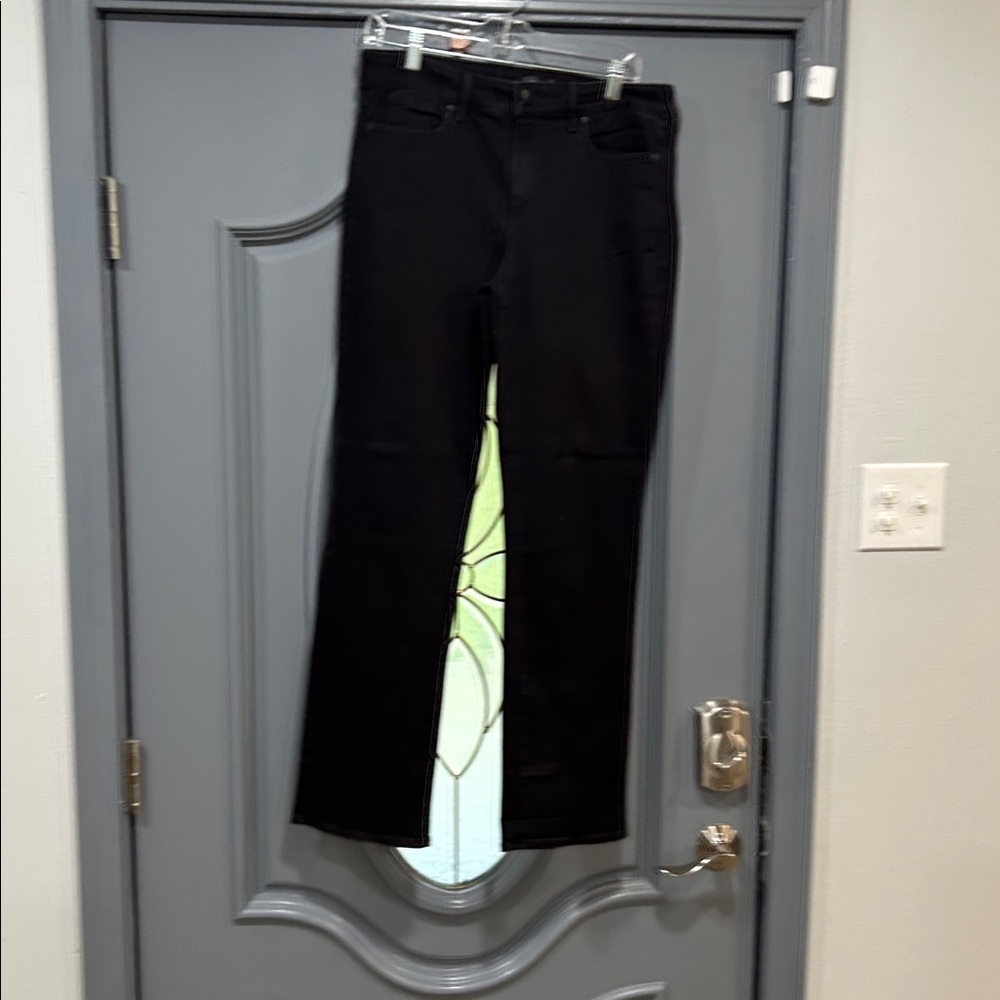 NYDJ Black Straight Leg Jean. - Picture 2 of 2